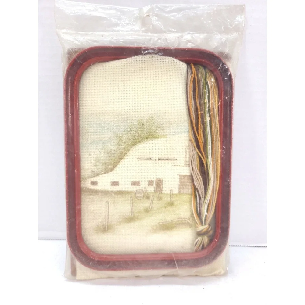 Cathy Needlecraft Inc Cross Stitch Classic Series Mid West Barn 4052-NEW Sealed
